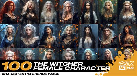 the witcher female characters.